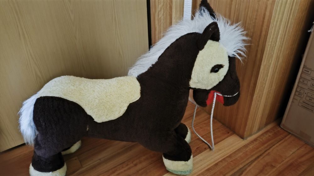 Cavalinho de peluche