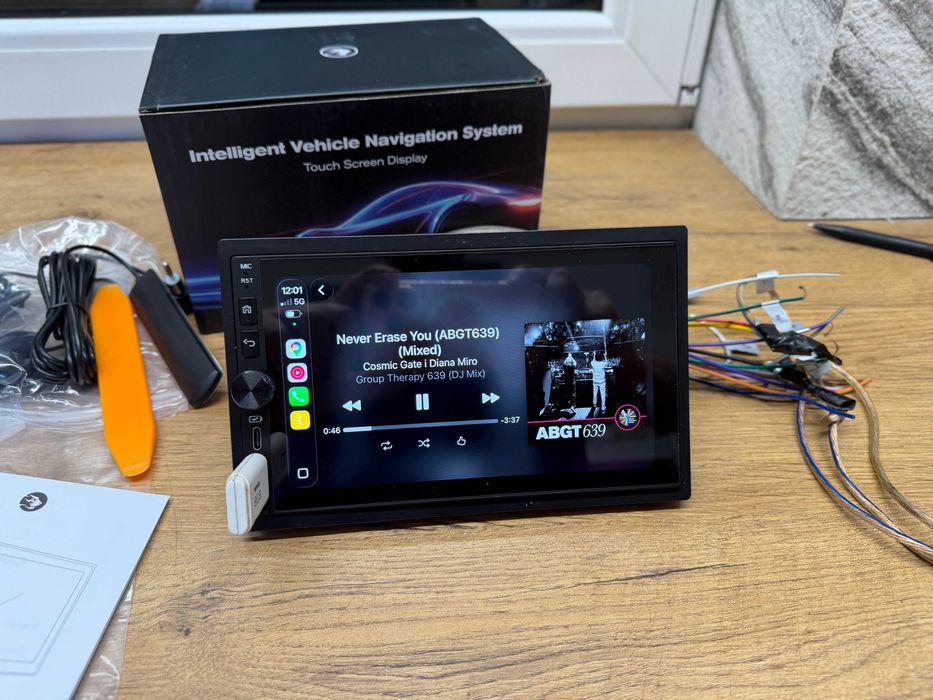 radio 2 din AINAVI 7 cali bezprzewodowy carplay android auto