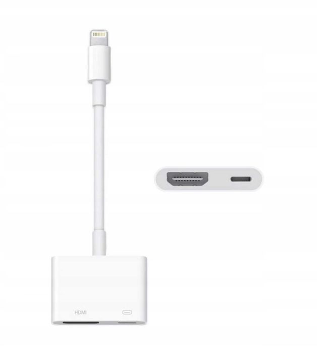 Przejściówka Apple ze złącza Lightning na cyfrowe AV (MD826ZM/A)