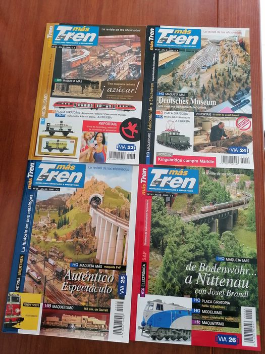 Revistas de modelismo ferroviário