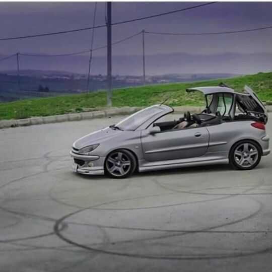 Peugeot 206 cc reparação de capota