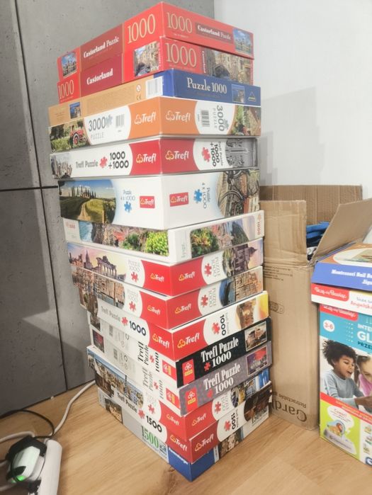 Puzzle Trefl i inne. Od 1000 do 3000 elementów