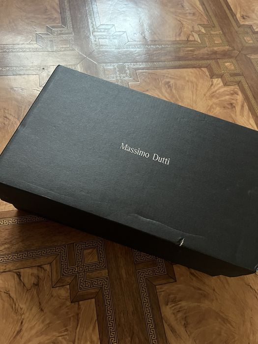 Продаю туфлі лофери Massimo dutti 38 шкіра замша