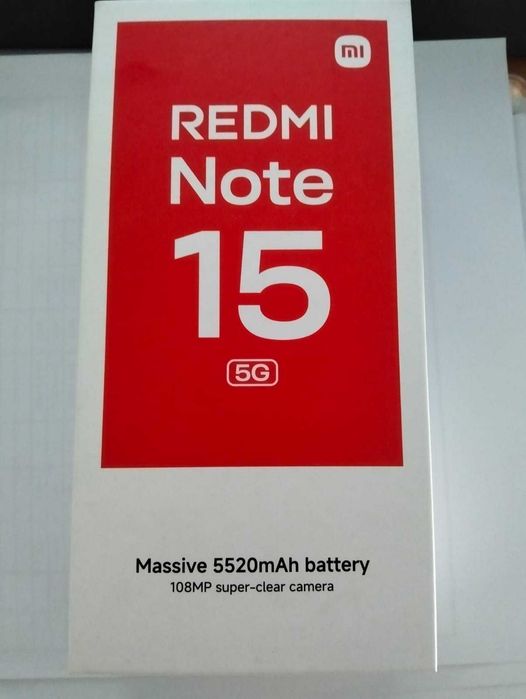 Redmi Note 15 5G + Watch 5 Active