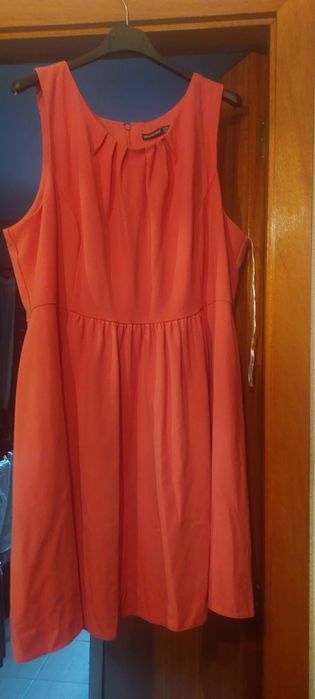 Vestido rosa tamanho 46