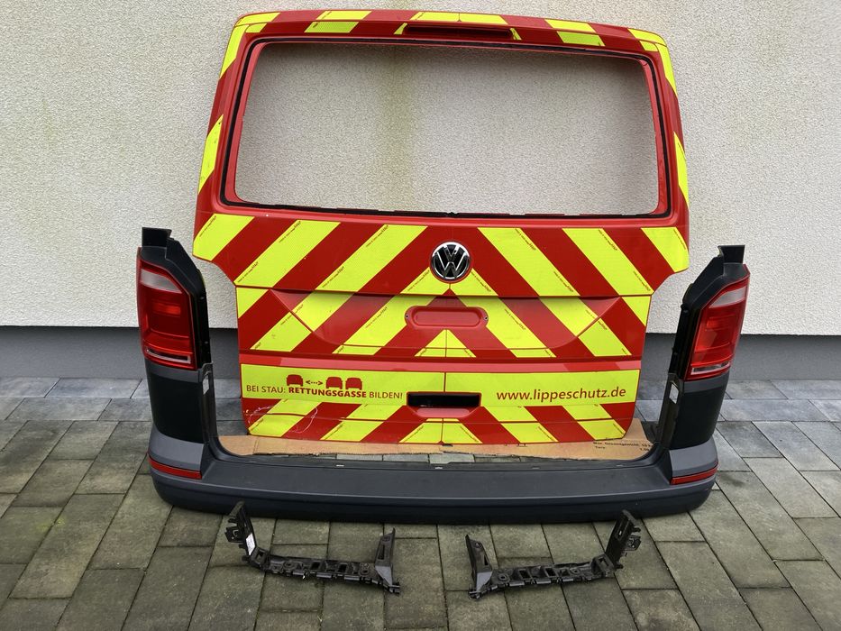 Swap klapa tył zderzak lampy slizgi vw t6 multivan
