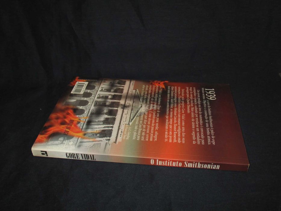Livro O Instituto Smithsonian Gore Vidal 1ª edição