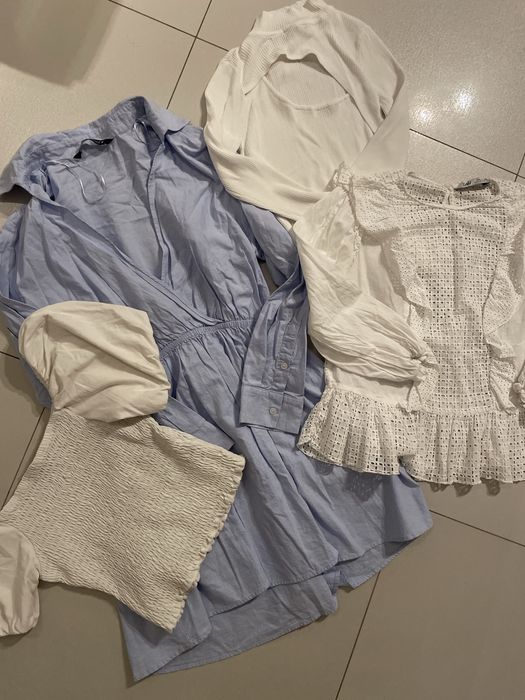 Zestaw ubrań zara gina tricot S