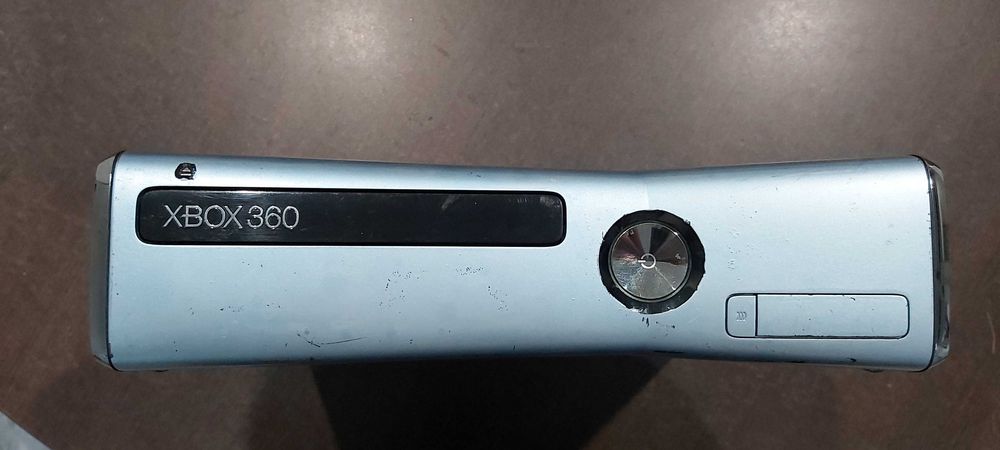 Consola Microsoft Xbox 360 Slim Azul-Cinza XBOX360