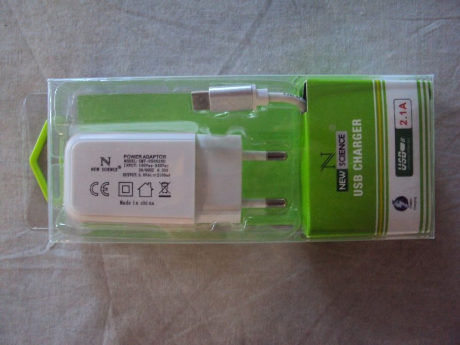 Carregador USB Type-C