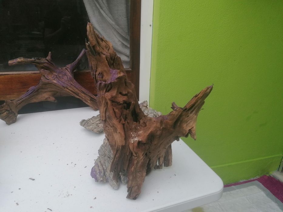 Troncos para o aquário