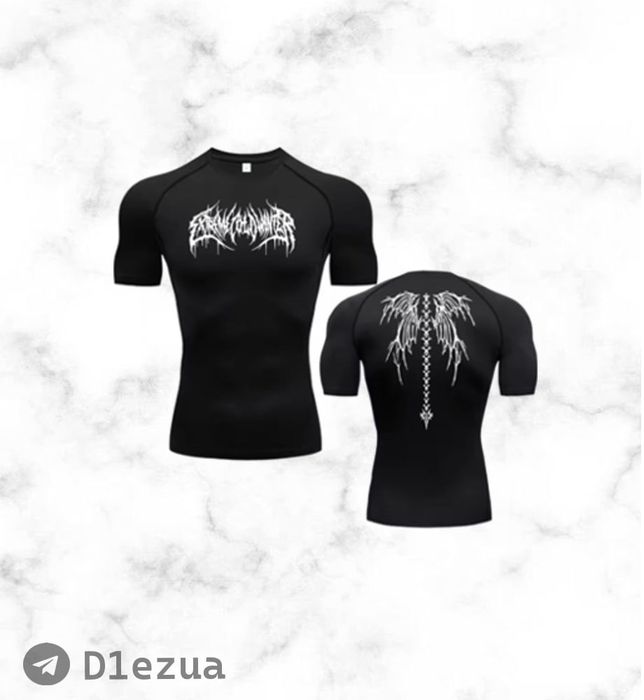 Футболки для залу компресійні