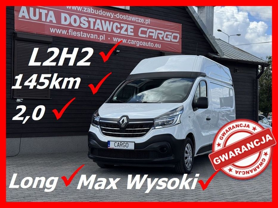 Renault TRAFIC  L2H2 2,0 145km Long  Klima Reflektory Full Led Pure Light Vision VAT 1