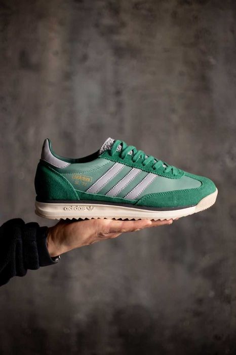 Кросівки Adidas SL 72 Green - White premium