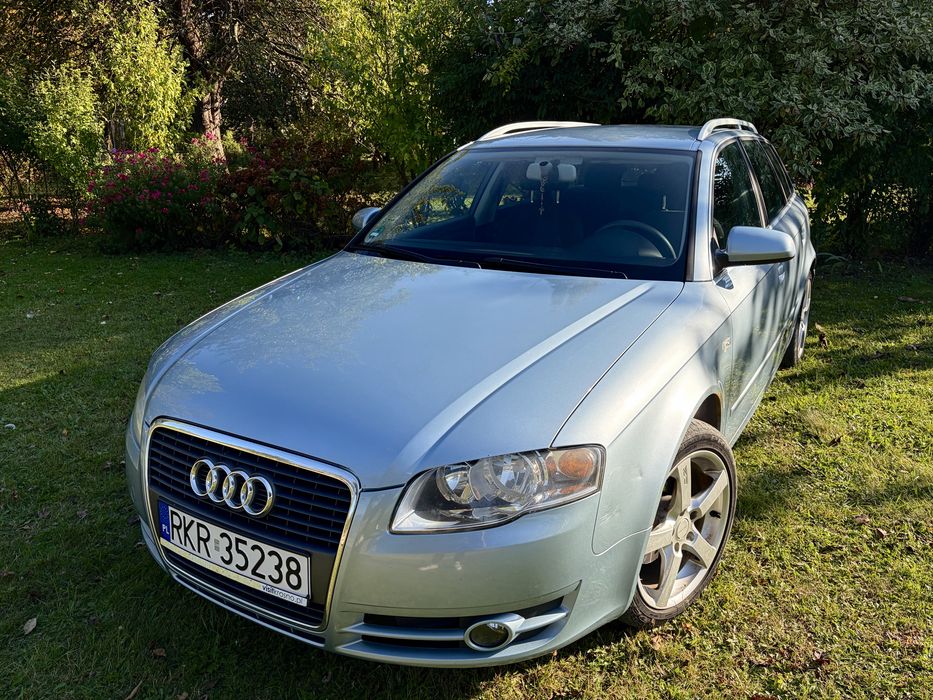 Audi A4 B7 1.9 TDI kombi błękitne
