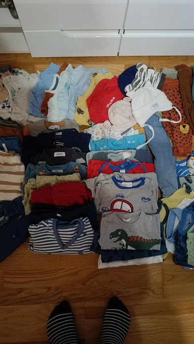 Paczka ubranek dla chłopca 68