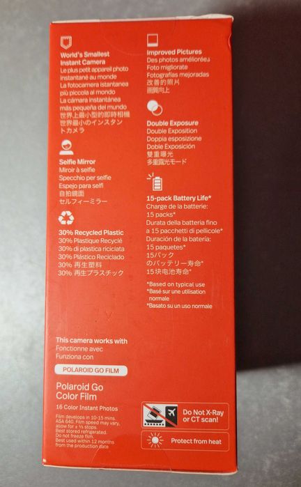 Polaroid go instant  CAMERA GENERATION 2 +16 ZDJĘĆ