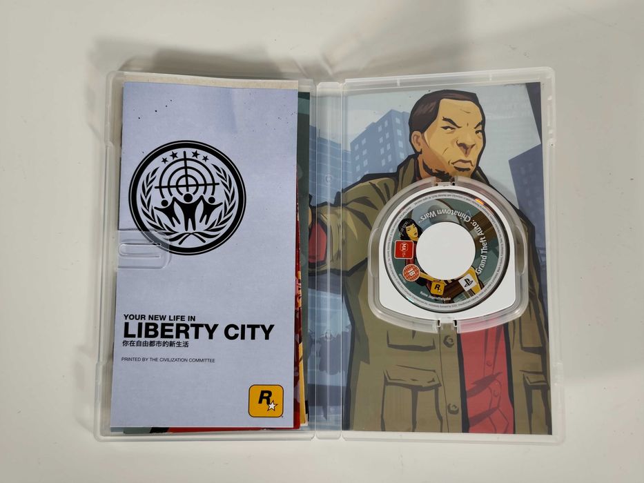 Grand Theft Auto: ChinaTown Wars - PSP - Com mapa