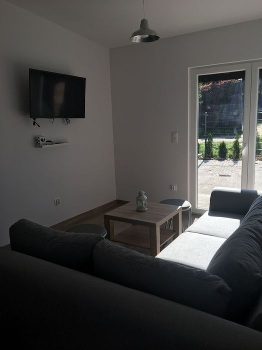 Domki murowane i holenderskie przy wodzie  Rokitki