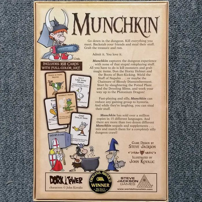 Munchkin - jogo de tabuleiro