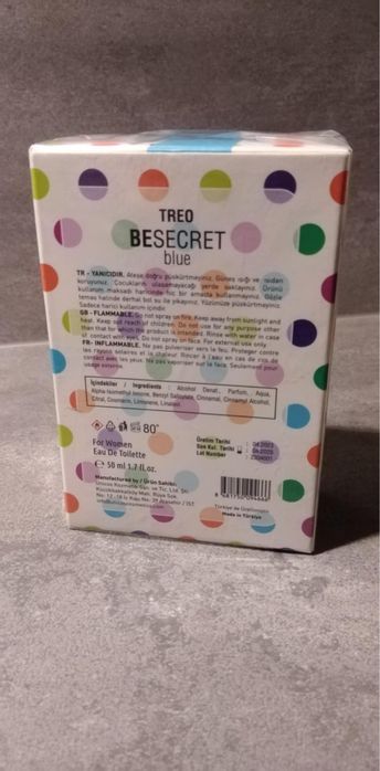 Perfumy damskie Treo Besecret Blue 50 ml