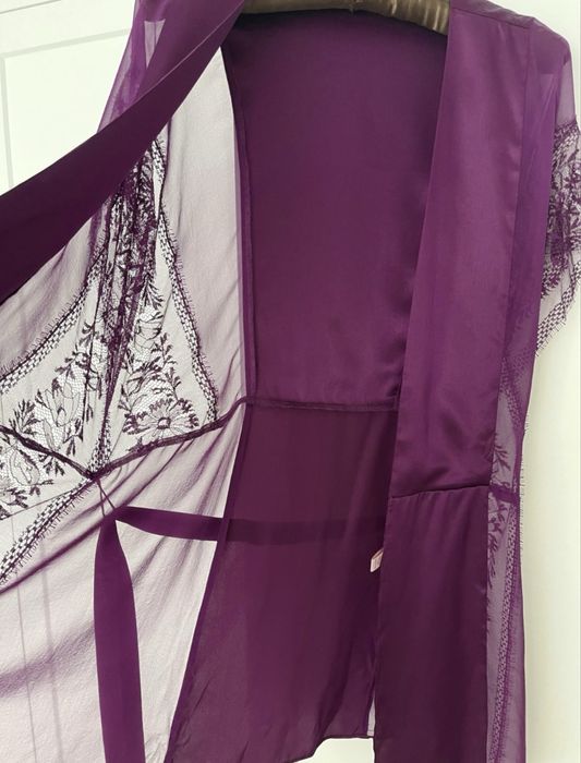 Agent Provocateur шовковий халат - Оригінал - s/m- як нов