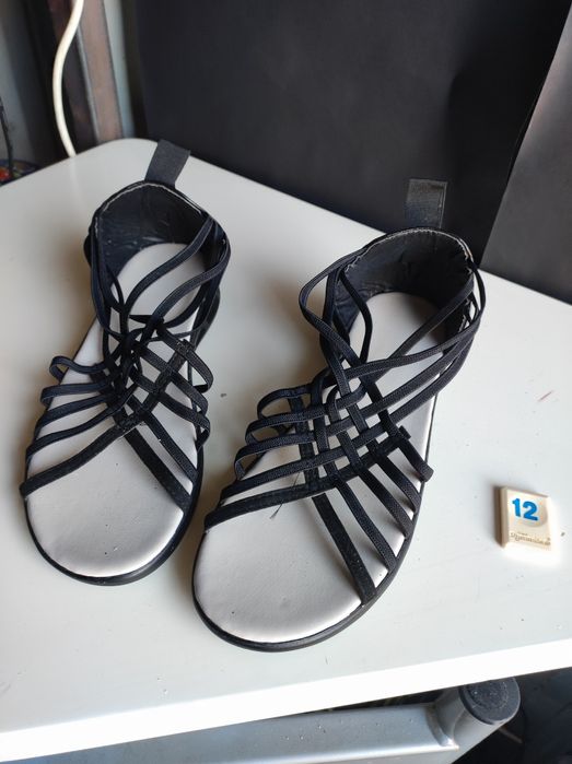 Wygodne sandały rzymianki na lato, nieużywane