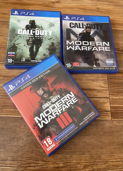 Sony PS4: FarCry, Assassin’s, Mortal Kombat, God of War, A Way Out,CoD