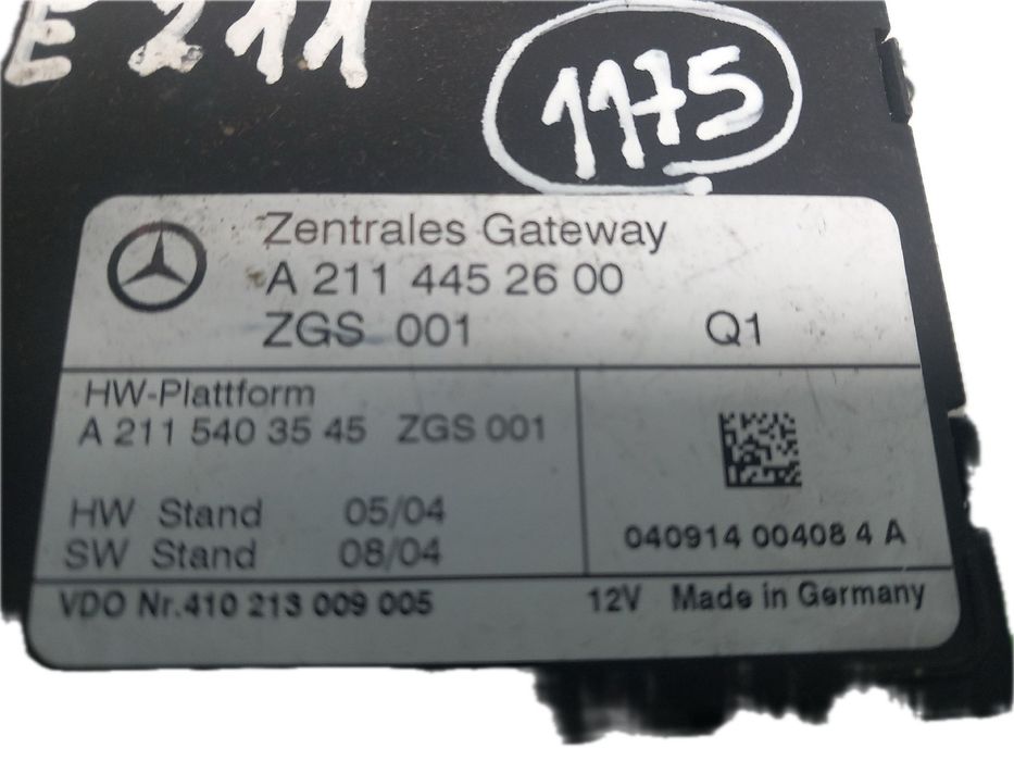 Módulo genérico MERCEDES-BENZ Classe E (W211)