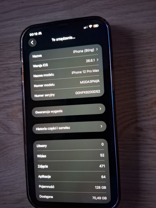 Zamienię Iphone 12 pro max na samsung ultra lub realme seria gt pro