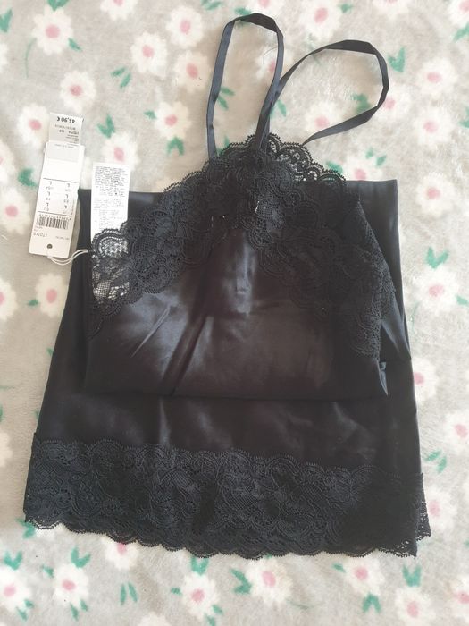 Koszulka Top z Jedwabiu Intimissimi L,M.