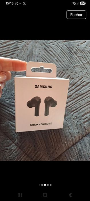 Samsung Galaxy Buds3 FE, Black, model  SM- R420, selado.