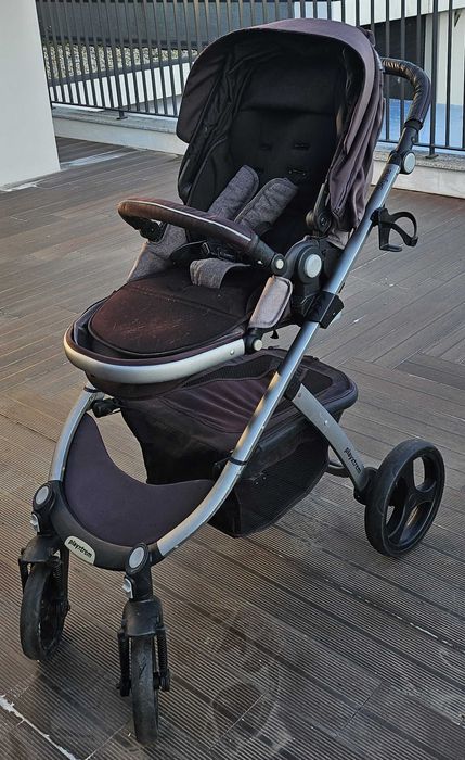 Trio Playxtrem Skyline Irongate Carrinho bebé Ovo Alcofa Auto Fix