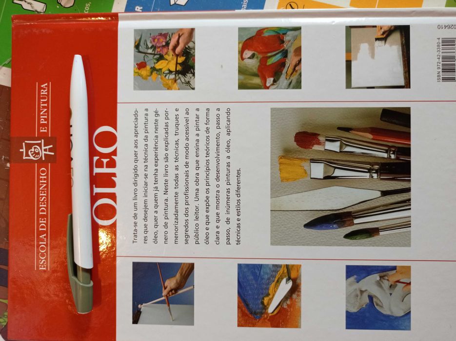 Livro Óleo - Escola de desenho e pintura