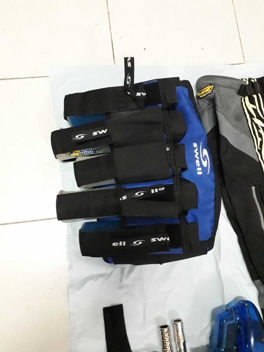 Cinto porta potes paintball