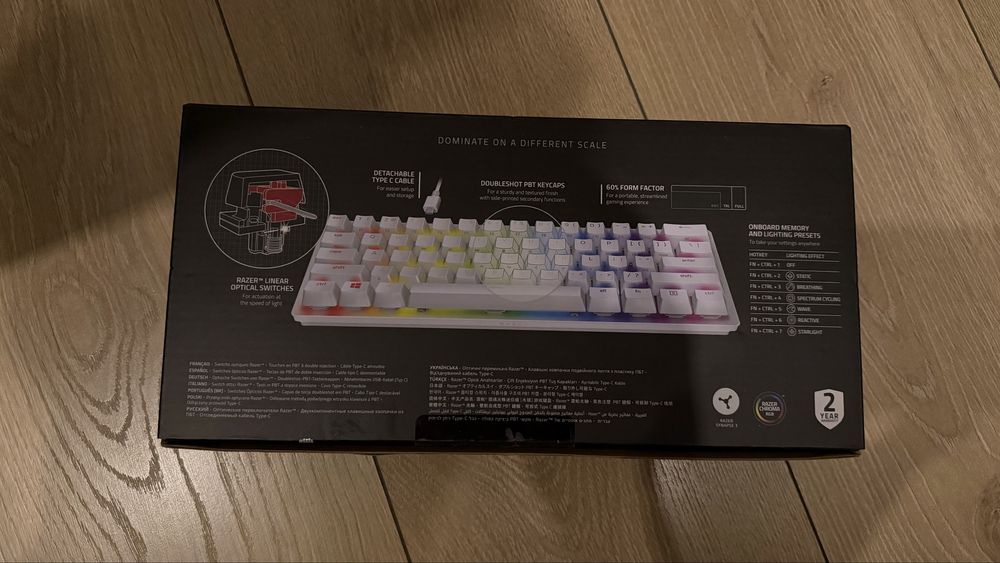 Teclado razer huntsman mini