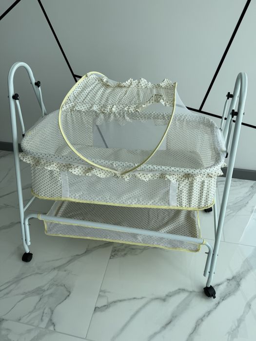 Переносная подставная кроватка детская