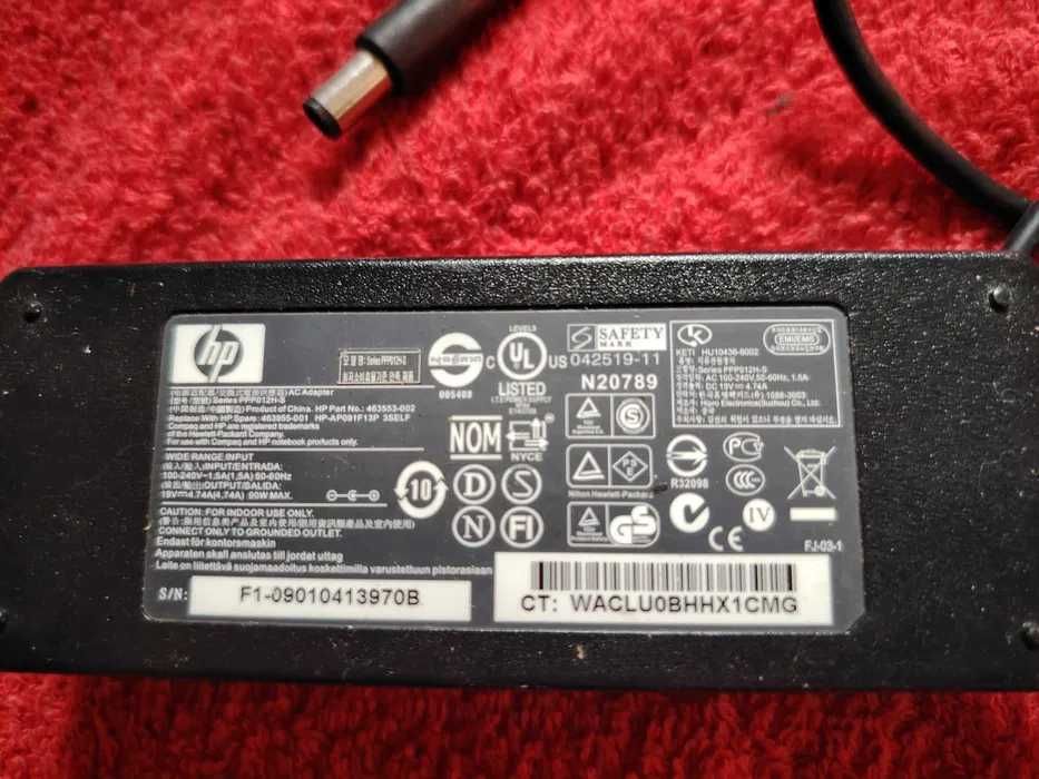 Carregadores computador 19 V 4,7 A