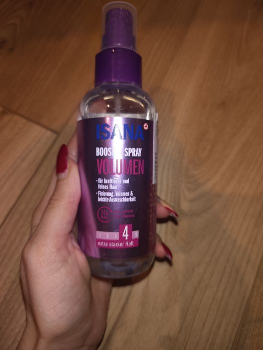 Isana spray do włosów zwiększający objętość