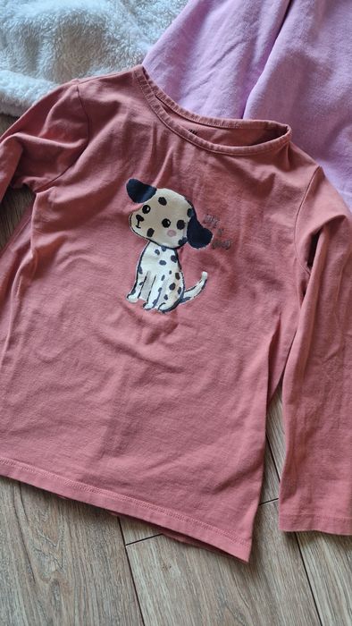 Bluzy T-shirt 110/116 bluza koszulka H&M