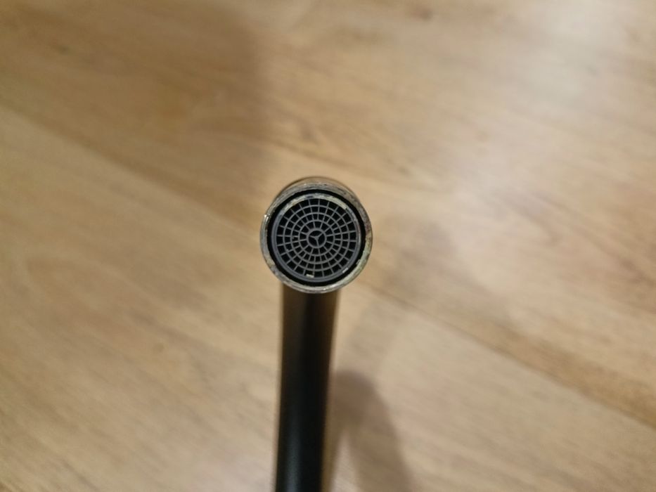 Bateria kran kuchenny czarny ala granit kamień  M10