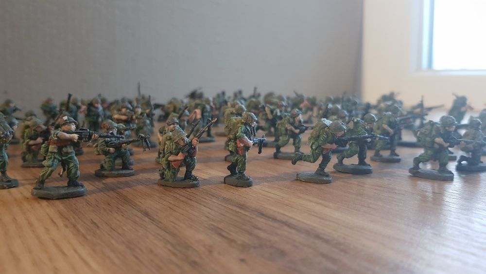 Солдатики в масштабе 1:72. Американские солдаты во Вьетнаме.