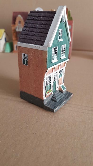 dom nad kanałem, Grachtenhuis, Amsterdam, figurka, miniatura, 1996