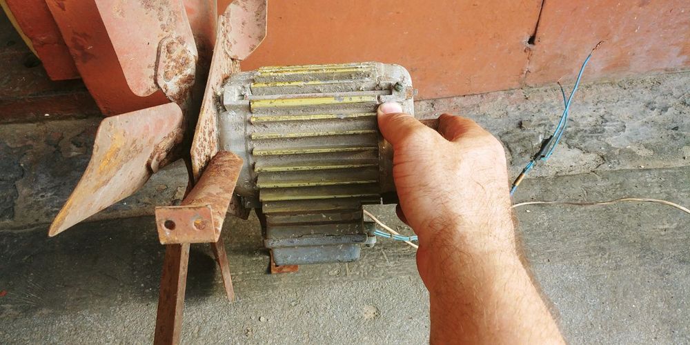 Электродвигатель асинхронный