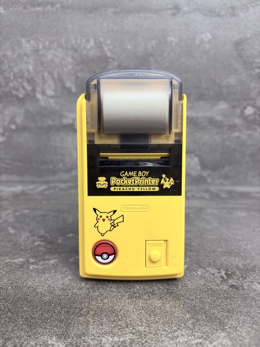 Принтер Nintendo Gameboy Pokemon yelow Pikacu