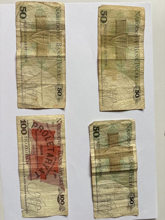 Stare Polskie banknoty