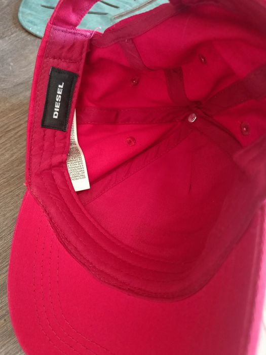 Diesel Czapka dziecięca z daszkiem bejsbolówka 2 sztuki