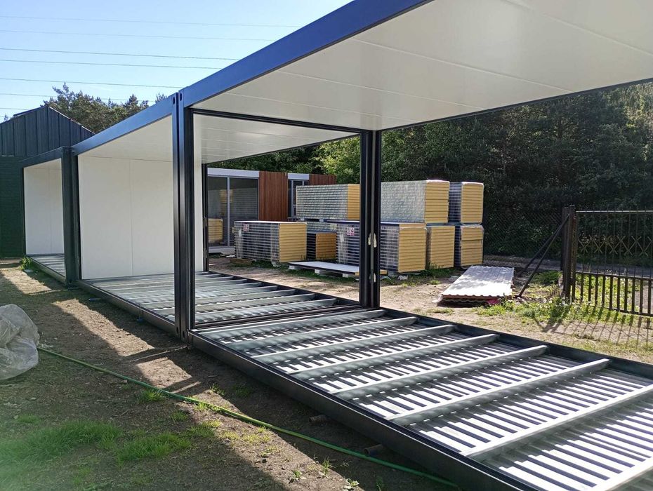 Stalowa Rama | Pawilon | Kontener | Konstrukcja | Domek letniskowy