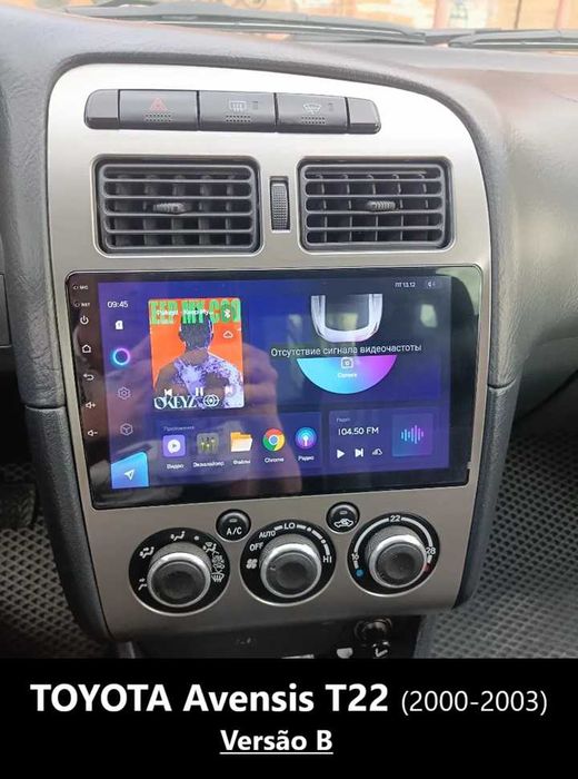 (NOVO) Rádio 2DIN 9" Toyota AVENSIS T22 (T220) • Android [4+64GB]