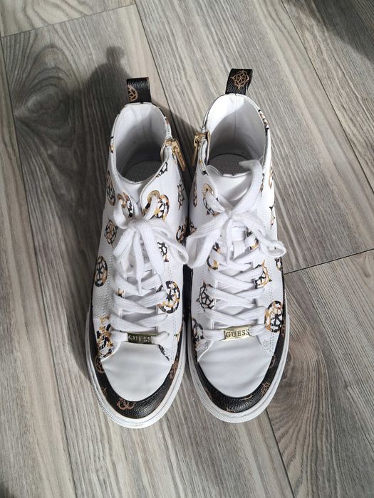 Buty sneakersy damskie wysokie Guess rozm 40